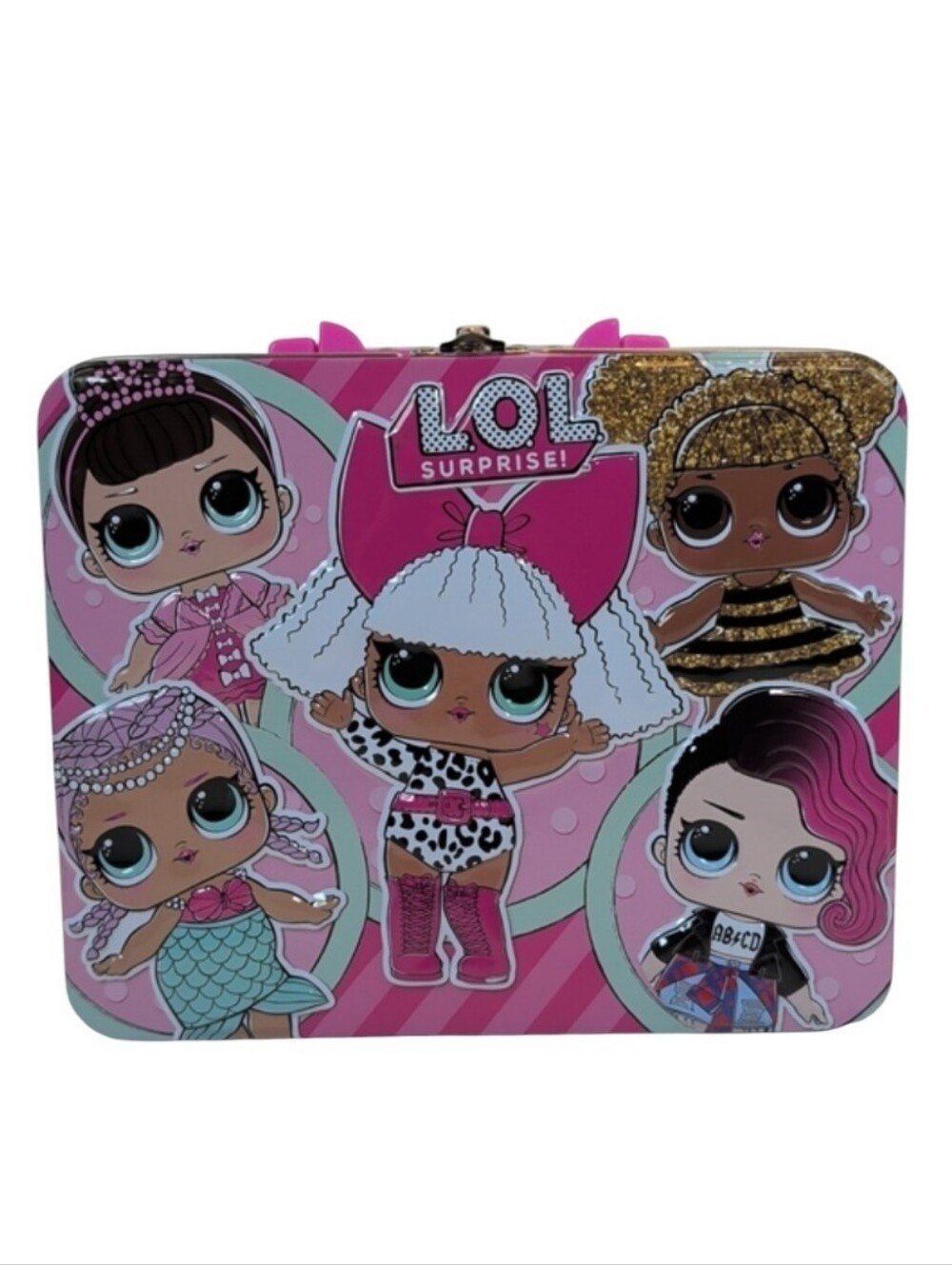 L.O.L. Surprise! 3D Doll Tin Box With Handle